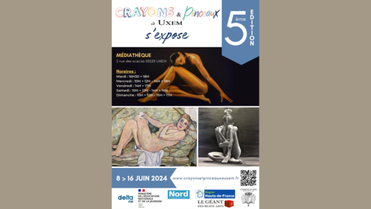 Crayons et Pinceaux à Uxem s'expose - 5ème édition