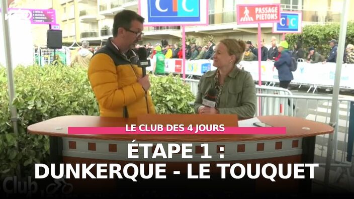 Le club des 4 Jours | 1e étape : Dunkerque - Le Touquet