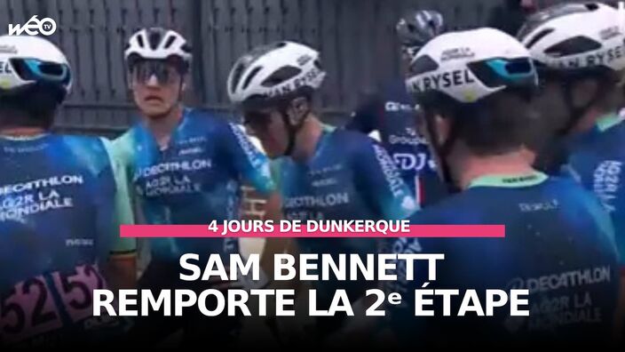 Sam Bennett remporte la 2ᵉ étape des 4 Jours de Dunkerque : Wimereux - Abbeville