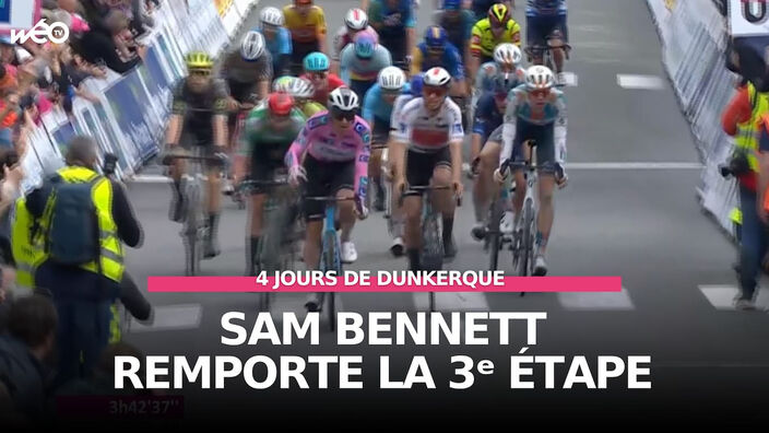 Sam Bennett remporte la 3e étape des 4 Jours de Dunkerque : Saint-Laurent-Blangy - Bouchain