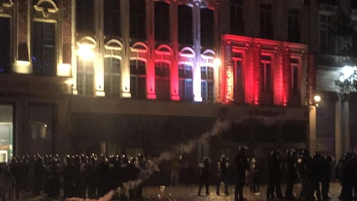 Grand-Place de Lille : Échauffourées entre supporters et policiers après France-Suisse