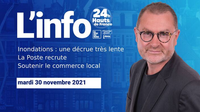 Le JT des Hauts-de-France du mardi 30 novembre 2021
