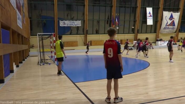 Handball : une passion de père en fils