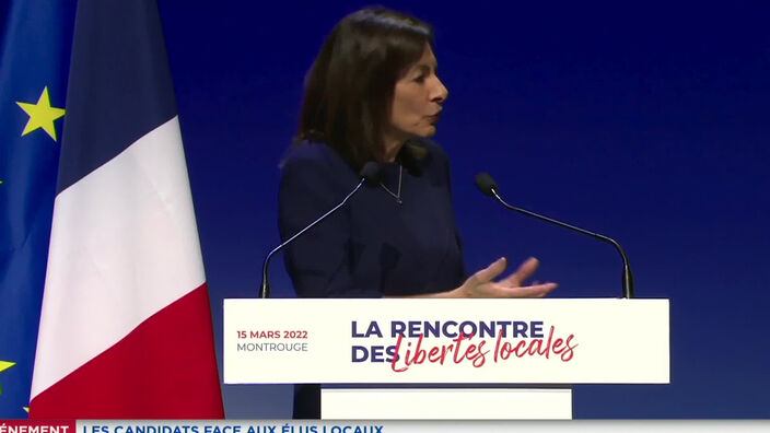 Présidentielle : Anne Hidalgo devant les élus locaux