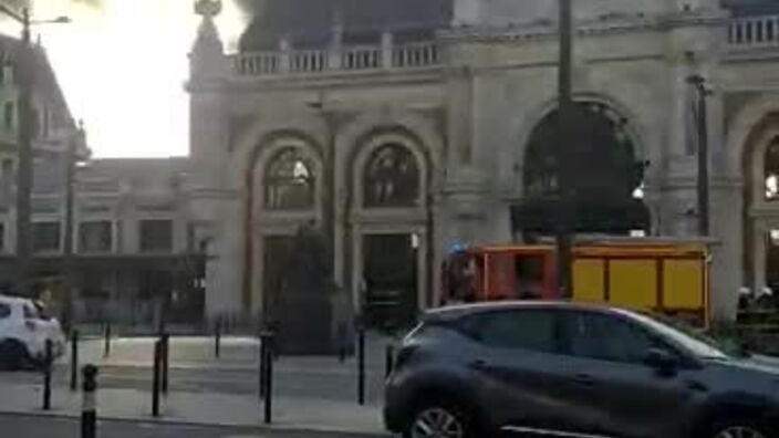 Incendie de train à Valenciennes : une des explosions entendues durant l'incendie