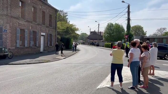 Le Quesnoy : la tête de course des 4 jours de Dunkerque arrive