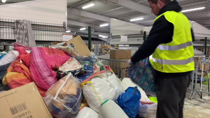 Collecte pour l'Ukraine : la plateforme régionale de la protection civile s'organise à Calais