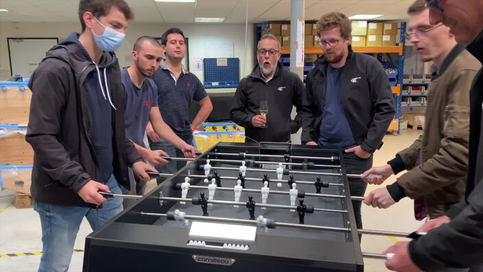 Un baby-foot extérieur made in Hauts-de-France