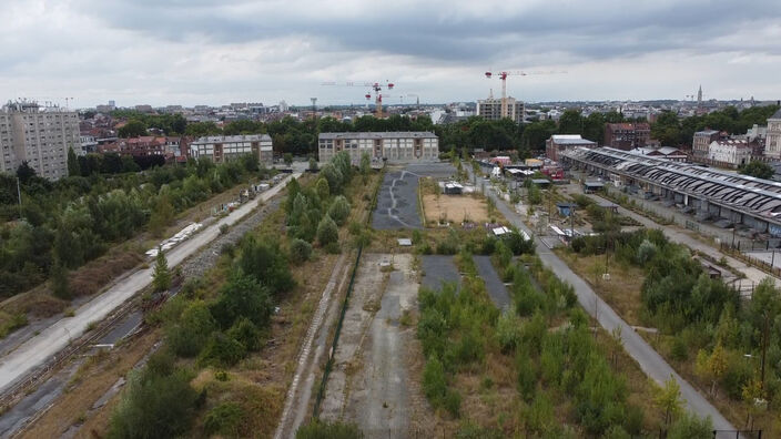 Lille : la gare Saint-Sauveur vue par drone