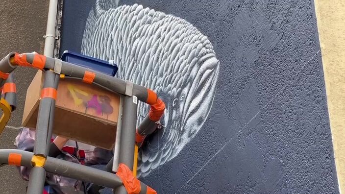 Festival de street art de Boulogne : la Rennaise Mélissa Follet ouvre le bal !