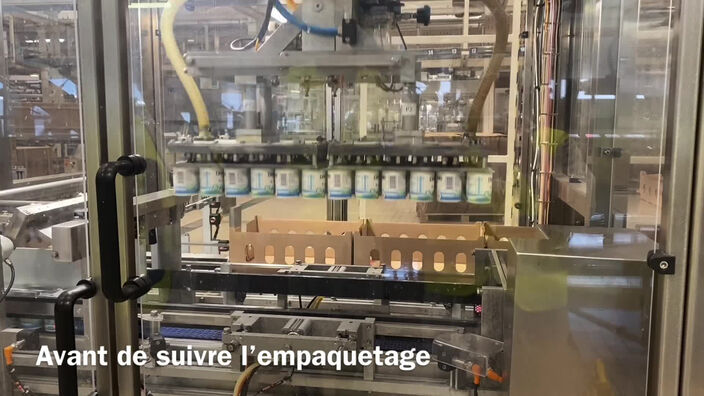Bailleul : visite de l'usine Danone