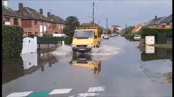 Berck-sur-Mer : inondations après les orages