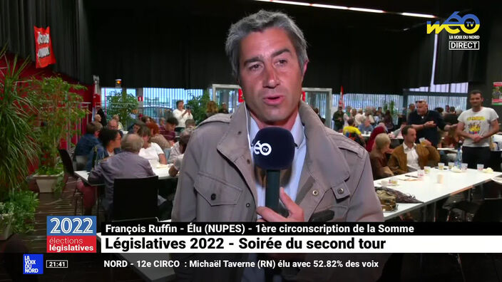 François Ruffin réélu : "Emmanuel Macron doit renoncer à son projet"