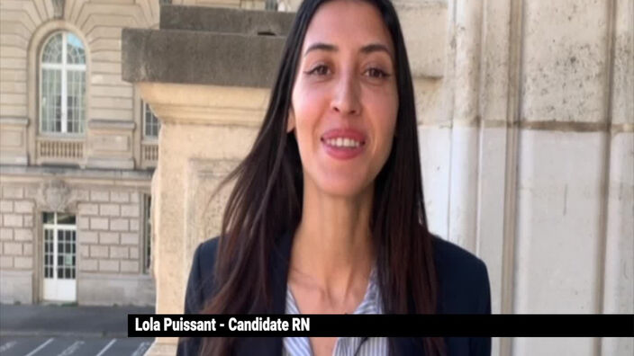 2ème circonscription de l'Aisne : réaction de Lola Puissant, candidate RN qualifiée au second tour