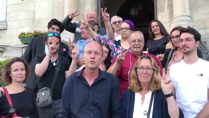 Réaction de Stéphane Frère, candidat de la Nupes, après sa qualification pour le second des législatives dans la 5e circonscription de l'Aisne