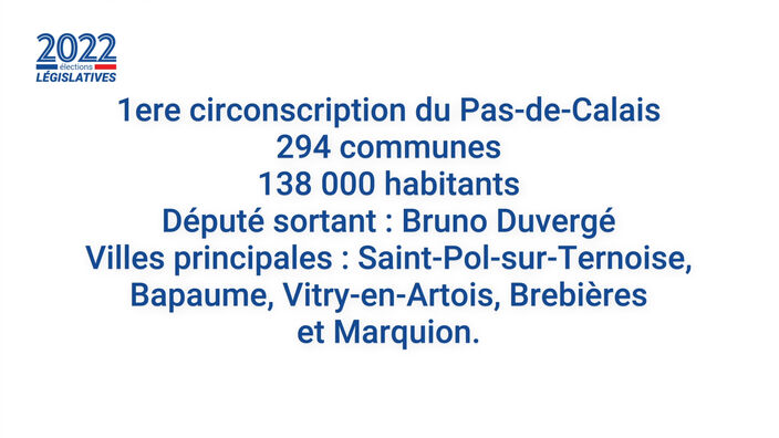 Arrageois - Ternois: les candidats dans la 1ere circonscription pour les législatives 2022