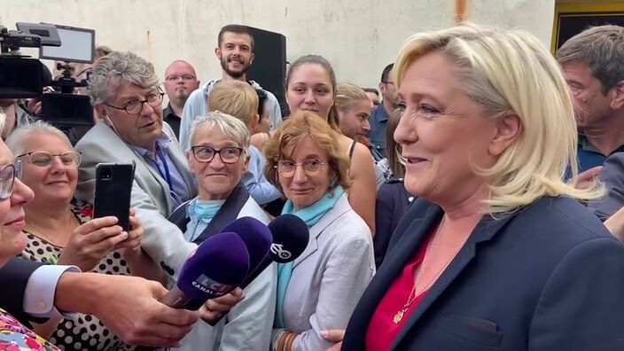 Marine Le Pen largement en tête pour la 11e circonscription du Pas-de-Calais