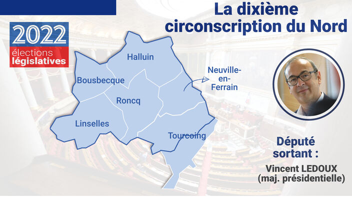 Législatives 2022 : les candidats dans la 10e circonscription du Nord 