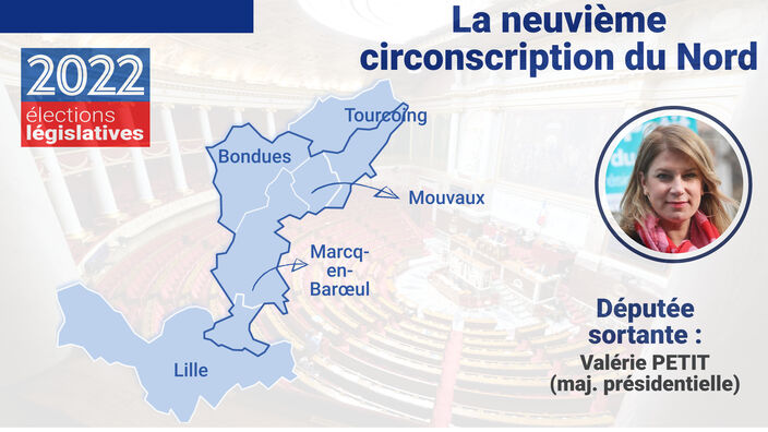 Législatives 2022 : les candidats dans la 9e circonscription du Nord