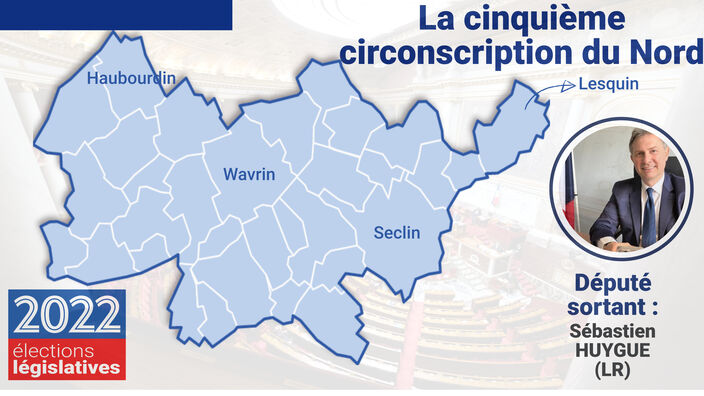 Législatives 2022 : les candidats dans la 5e circonscription du Nord