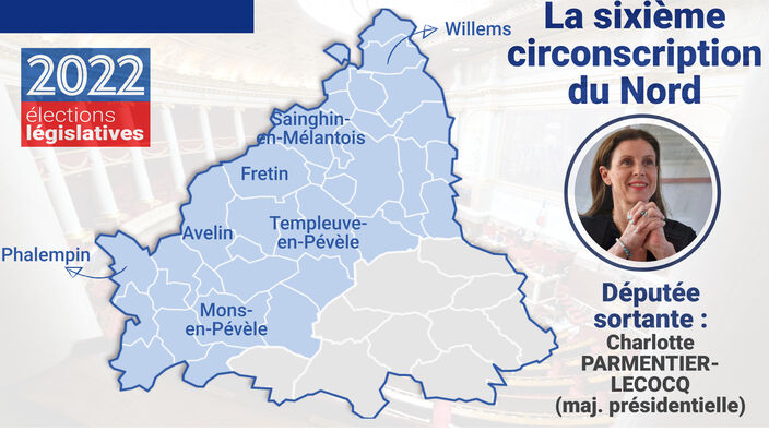 Législatives 2022 : les candidats dans la 6e circonscription du Nord