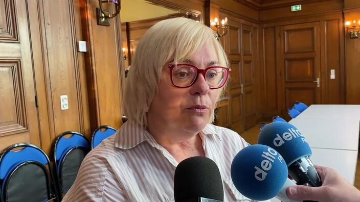 Interview de Christine Decodts à propos de sa qualification au second tour