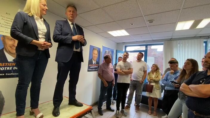 5e circonscription: le député sortant Sébastien Huyghe acte sa défaite