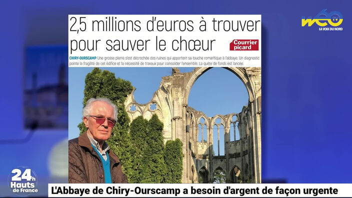 L’abbaye de Chiry-Ourscamp a besoin d’argent de façon urgente !