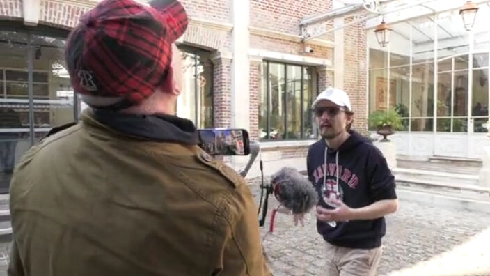 Amiens : Lorànt Deutsch de passage "à toute berzingue"