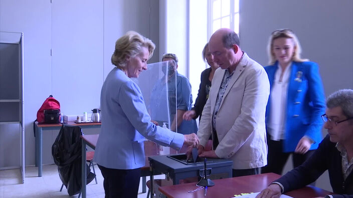 Présidentielle : Caroline Cayeux, Maire de Beauvais, a voté ce matin