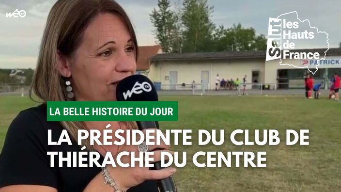 la Présidente du club de Thiérache du centre