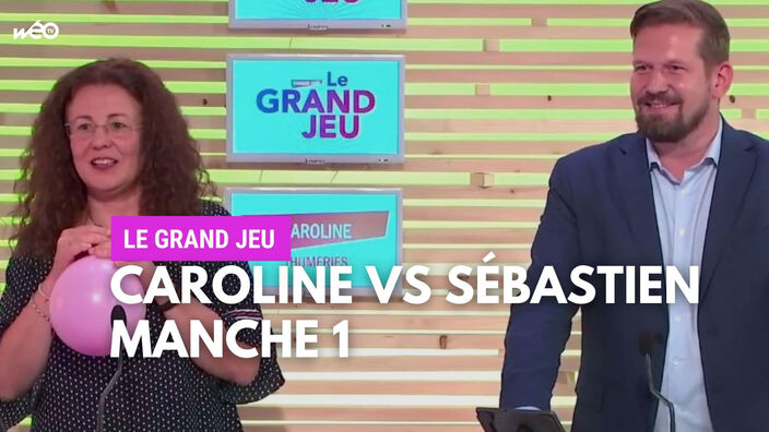 Le Grand Jeu avec Caroline et Sébastien : première manche