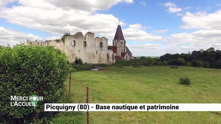 Merci pour l'accueil : Picquigny (80) - Base nautique et patrimoine