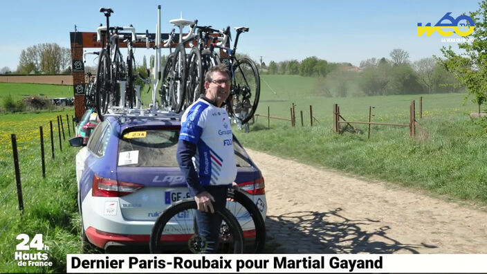 Le dernier Paris-Roubaix de Martial Gayant