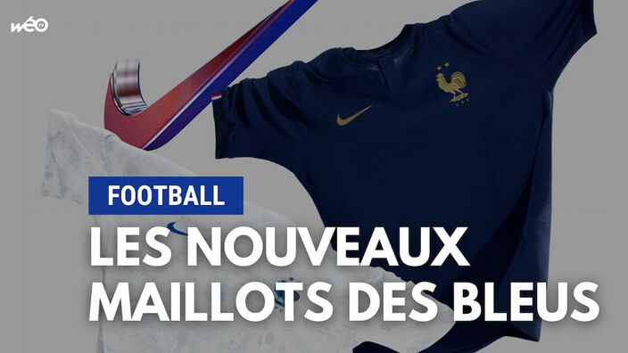 Football : les Bleus dévoilent leur maillot pour la Coupe du monde