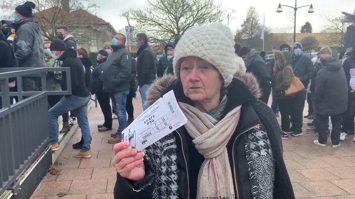 Feignies/Aulnoye - PSG : Après 13h d’attente, Danièle, 71 ans, a eu ses places pour le match