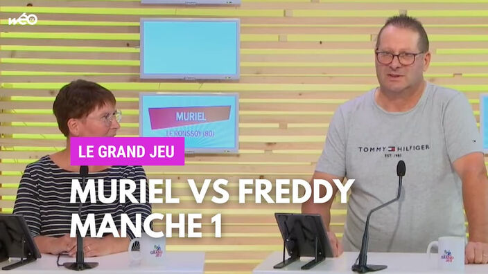 Le Grand Jeu avec Muriel et Freddy : manche 1