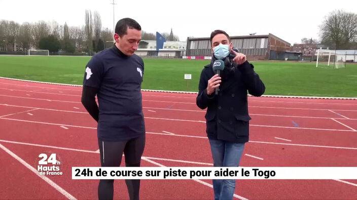 24h de course sur piste pour aider le Togo
