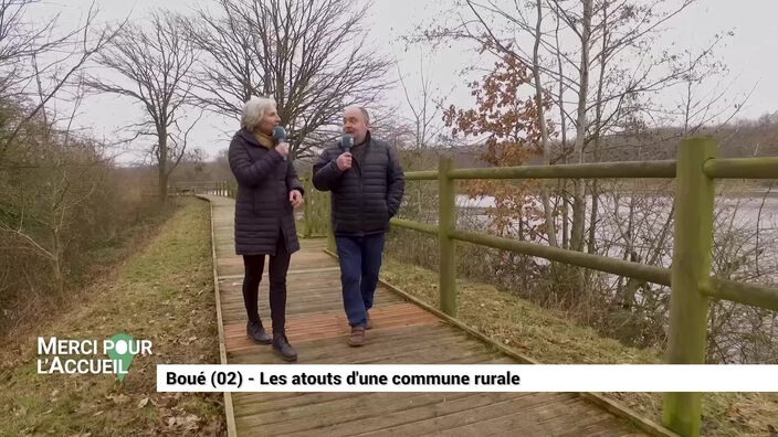 Merci pour l'accueil: Boué (02) Les atouts d'une commune rurale