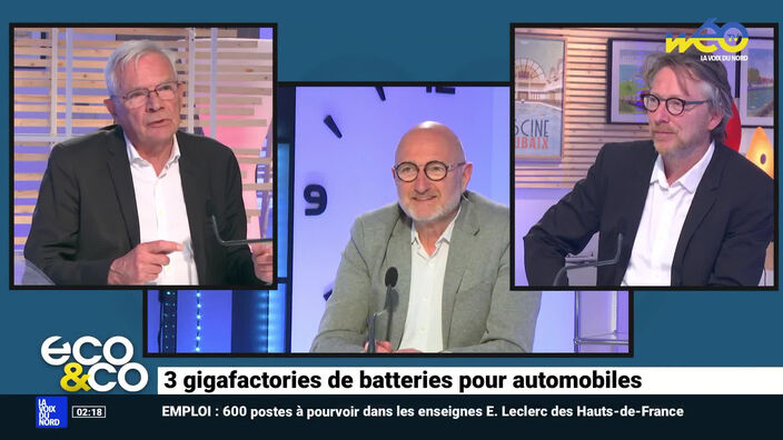 3 gigafactories de batteries pour automobiles