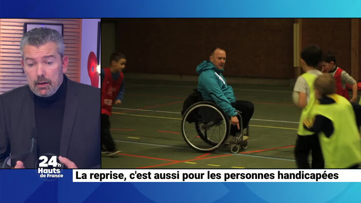 La reprise, c’est aussi pour les personnes handicapées