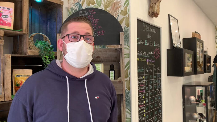 À Lens, un vendeur de CBD réagit à l'interdiction de vente des fleurs de cannabidiol