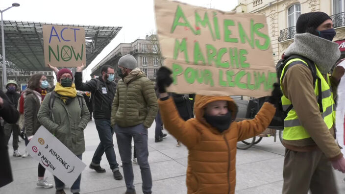 9ème marche pour le climat à Amiens