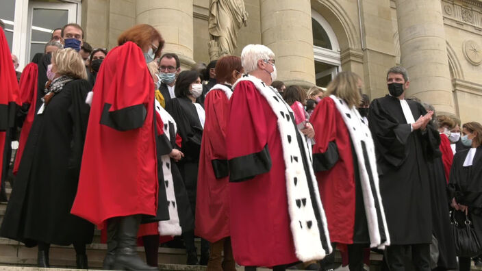 Amiens : Magistrats et greffiers en colère