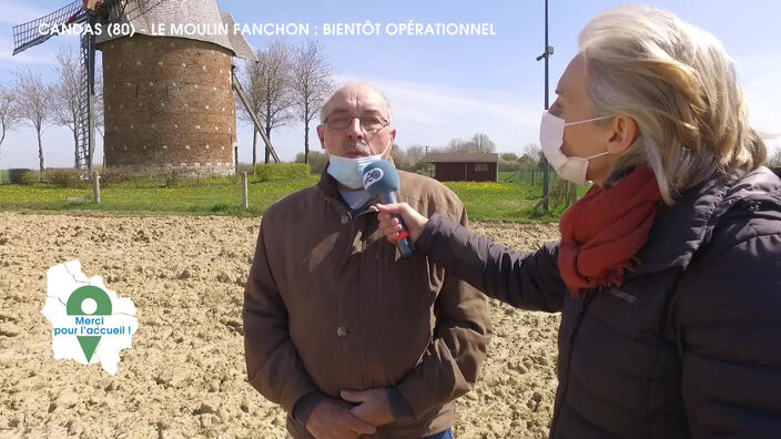 Merci pour l'accueil: Candas Le moulin Fanchon bientôt opérationnel