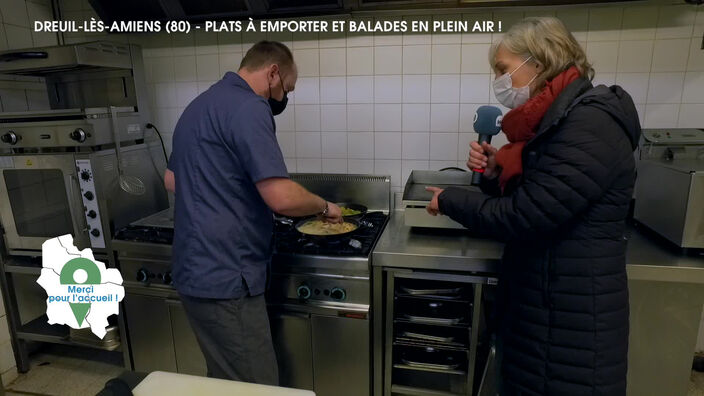 Merci pour l'accueil: Dreuil-lès-Amiens: Plats à emporter et balade en plein air