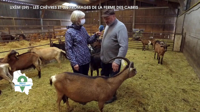 Merci pour l'accueil : Uxem, les chèvres et le fromage de la ferme des cabris