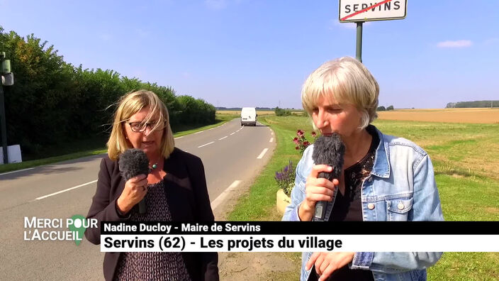 Merci pour l'accueil: Servins, les projets du village