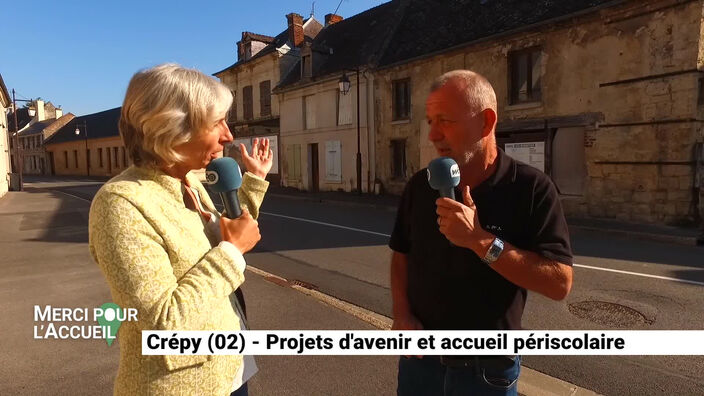 Merci pour l'accueil: Crépy, projets du village et accueil périscolaire