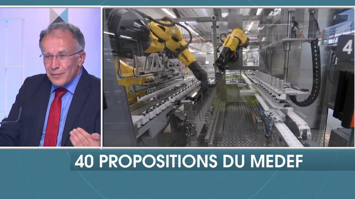 La chronique éco : 40 propositions du MEDEF